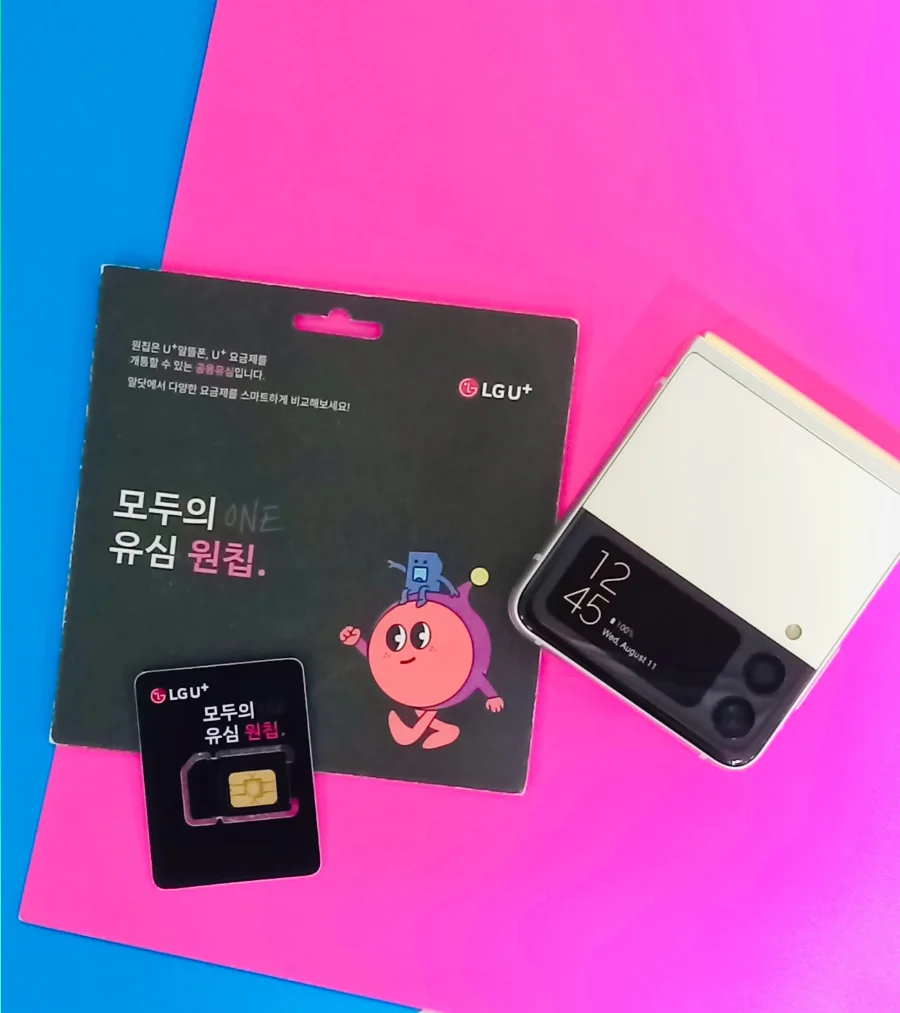 LG 모두의 유심 원칩 실물